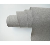 Переплётный кожзам, плетение , серый, 33х70 см